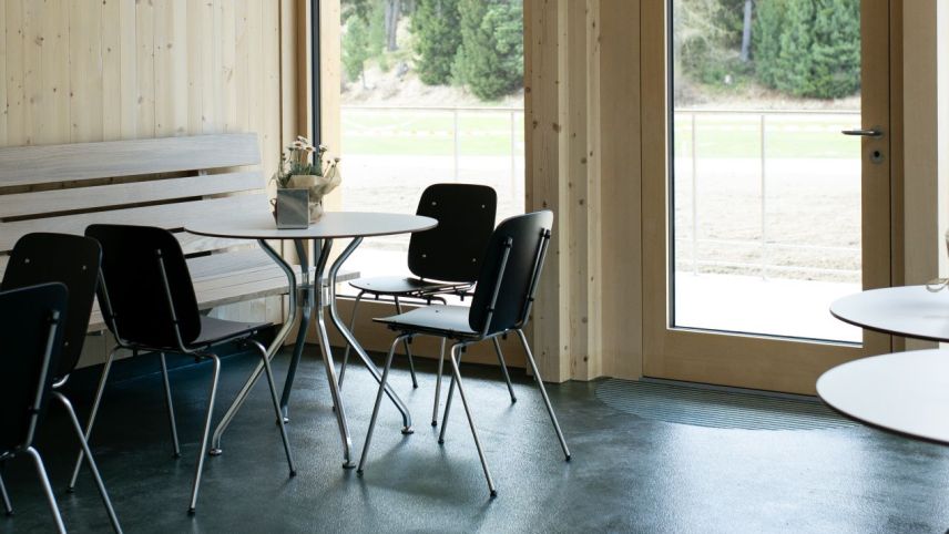 Der Aufenthaltsraum. Foto: Gemeinde St. Moritz