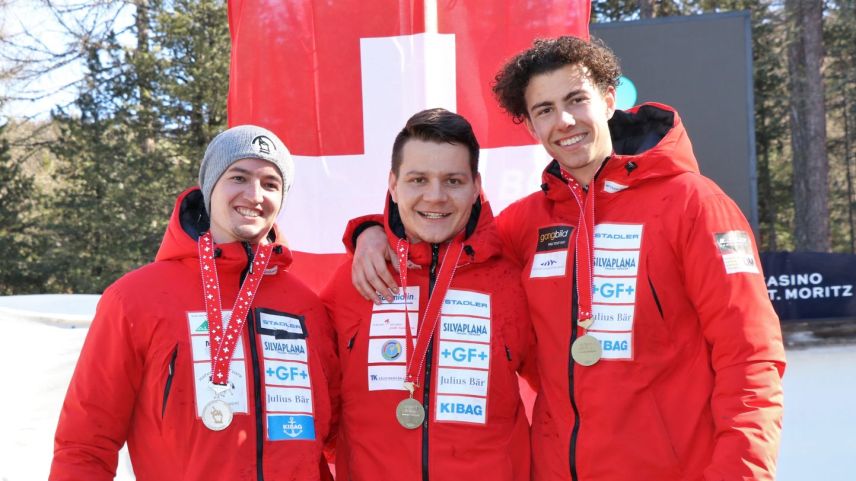 Samuel Keiser setzte sich gegen Basil Sieber und Vinzenz Buff durch (Foto: z.Vfg).