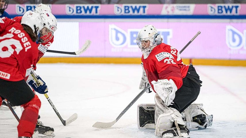 Talina Benderer an der U-18-Weltmeisterschaft. Foto: z. Vfg