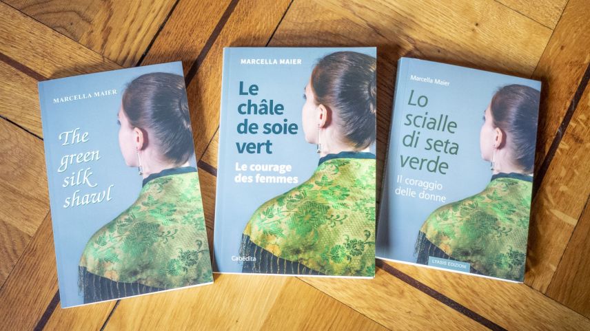 Der Best- und Longseller «Das grüne Seidentuch» von Marcella Maier feierte einen unerwarteten Erfolg und wurde in drei Fremdsprachen übersetzt. 
Foto: Valentina Baumann