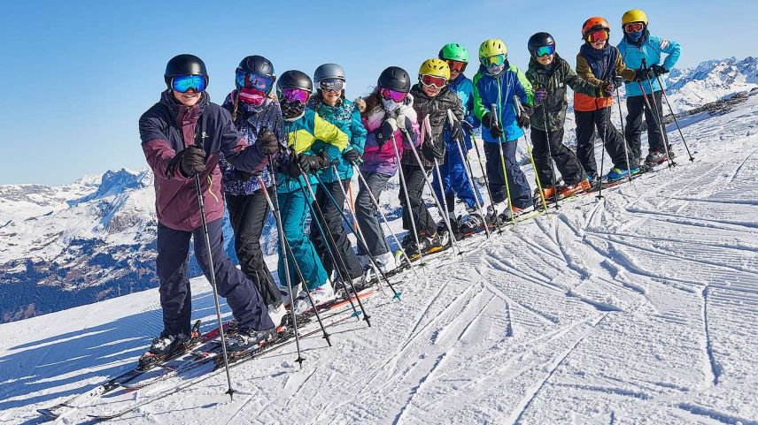 Schneesportlager boomen aktuell. Foto: Schneesportinitiative Schweiz