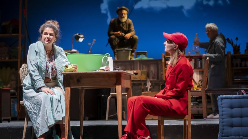 Impressionen vom Theaterstück "Tamangur". Foto: Yanik Bürkli