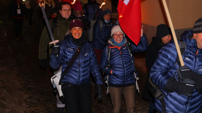 Auch der Schweizerische Nationalpark stellt ein Team für die Wettkämpfe. Foto: Fadri Wehrli/SNP