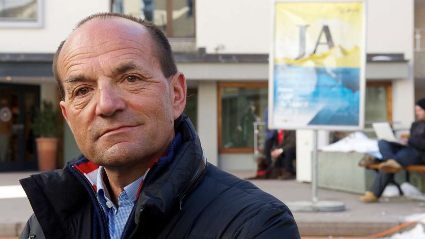 Ein enttäuschter Gian Gilli am 3. März 2013 Archivfoto: fotoswiss.com/Giancarlo Cattaneo