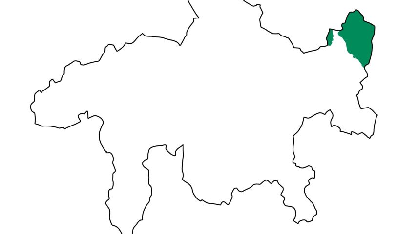 Il circul electoral Ramosch as cumpuona dals cumüns Valsot e Samignun (fotografia: FMR).