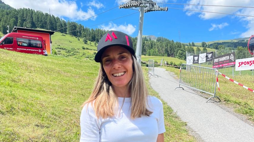 Über rund 20 Kilometer hat Flurina Eichholzer-Bott am Wochenende ihre Form beim Engiadina Scuol Trail unter Beweis gestellt – und den ersten Platz erreicht. Foto: Fabiana Wieser