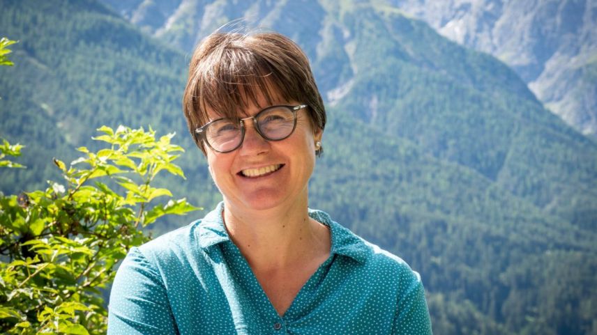 Aita Zanetti es gnüda eletta sco capo cumünal da Scuol (fotografia: Reto Stifel).