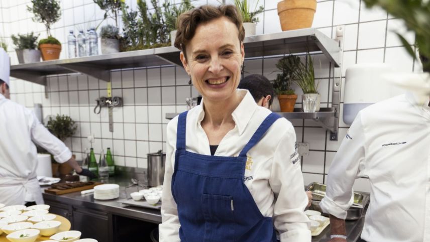 Küchenchefin, Sommelière und Mixologin Caroline Baerten. Foto: St. Moritz Gourmet Festival