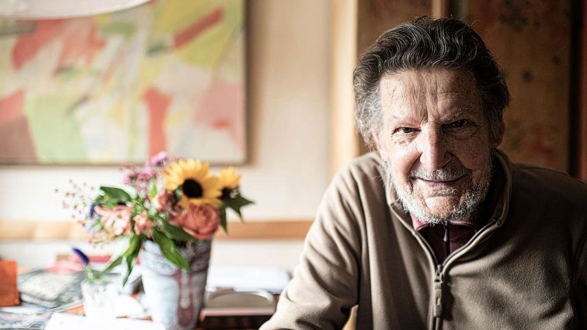 Constant Könz findet das Glück in der Kunst, in der Natur und bei Begegnungen mit Menschen. Foto: Mayk Wendt