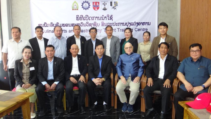 Mario Barblan an der Universität Khon Kaen in Thailand. Foto: Mario Barblan