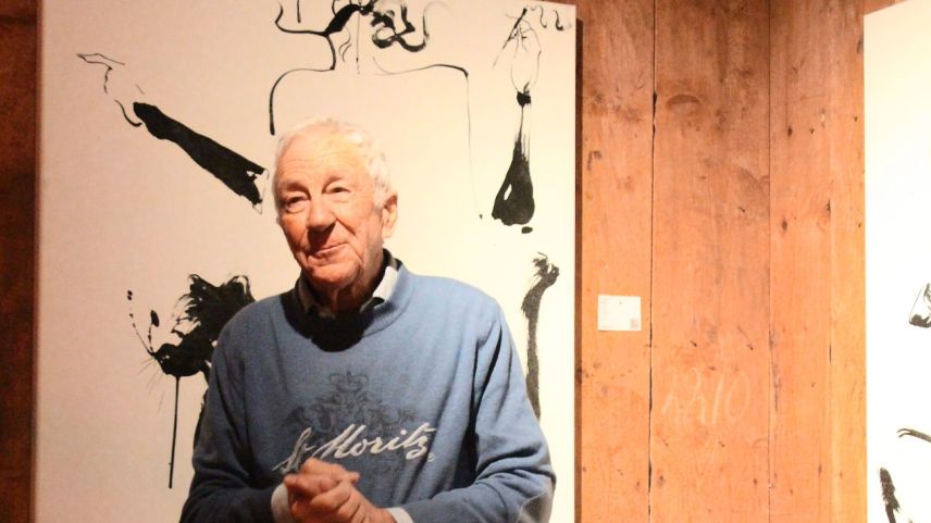 Hans Peter Danuser von Platen war von 1978 bis 2008 Kurdirektor von St. Moritz. Foto: Stefanie Wick Widmer