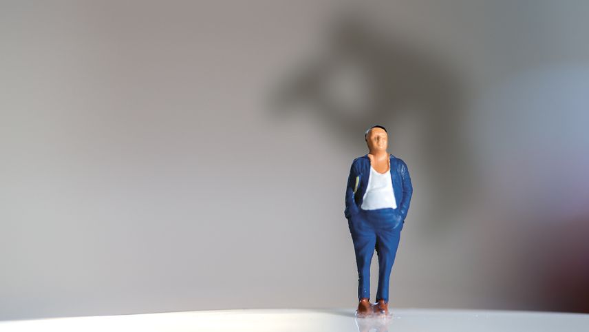 In Svizra sun 15 pertschient da la populaziun pertocs d’ün disturbi da temma. Il plü important esa da’s confruntar cun sia temma e da nu tilla sviar (fotografia: PDGR).