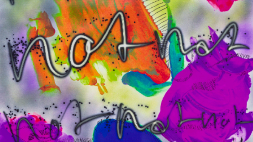 Ün’ouvra sainza titel da Linda Semadeni da l’on 2022 – üna stampa digitala sün PVC (fotografia: mad).