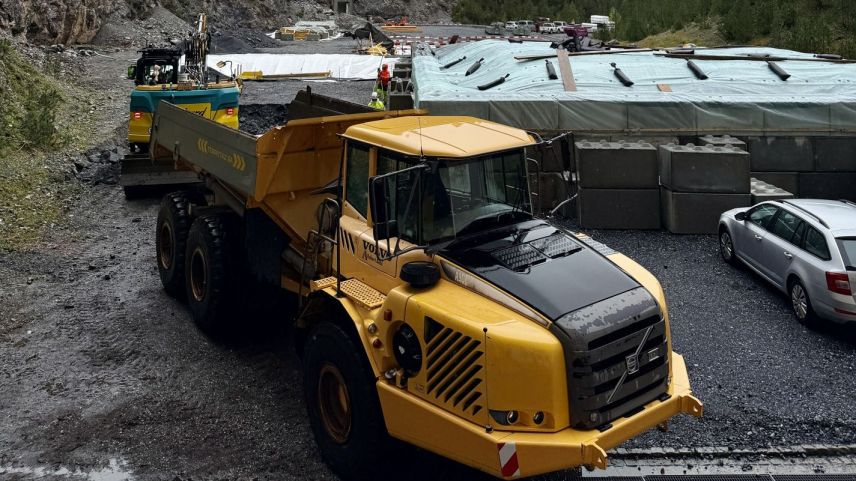 Die Vorarbeiten haben begonnen. Foto: Fadrina Hofmann