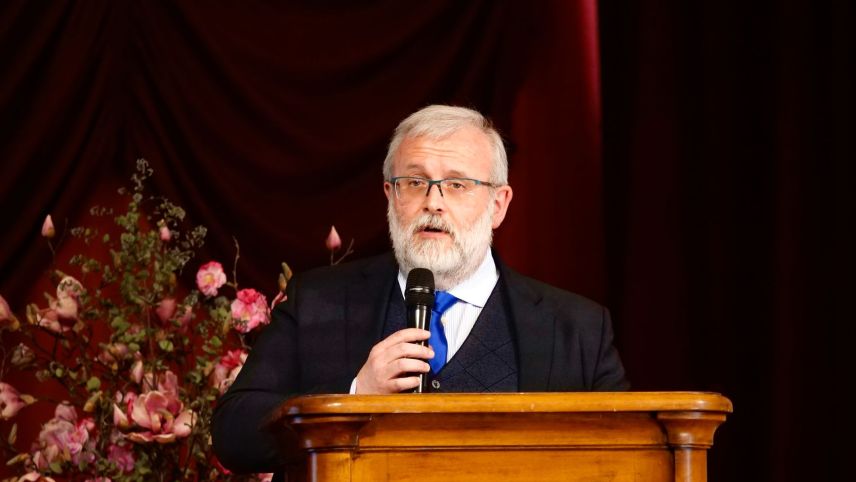 Davide Menegola, Präsident der Provinz Sondrio.