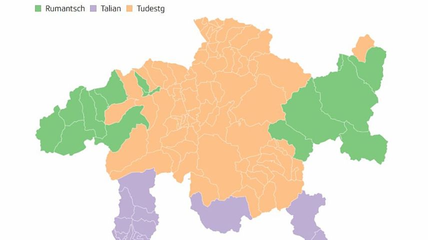  Üna survista linguistica tenor las cifras da l’Uffizi federal da statistica dals 27 december. Quists resultats nu sun relevants pel chantun Grischun e sia politica da linguas (fotografia: RTR).