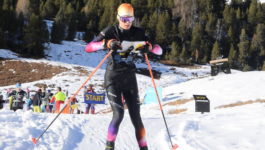 Im Sprintrennen gewann Andri Aebi Silber und holte sich im Distanzrennen sogar den Schweizermeistertitel. Foto: Martin Jörg