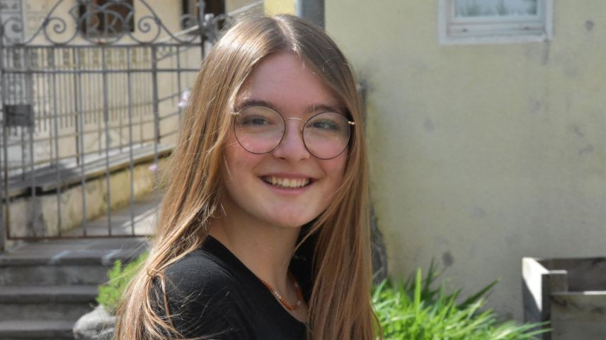 Selina Müller freut sich auf ihr Studium und das Stadtleben. Foto: Bettina Gugger