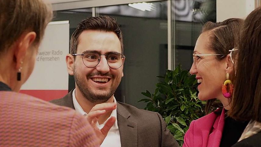 Mattia Badrutt war Wahlkampfleiter der GLP. Foto: Julia Biffi