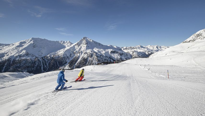Feiert das 50-jährige Bestehen: Das Wintersportgebiet Minschuns am Eingang zum Val Müstair. Foto: Andrea Badrutt/TESSVM