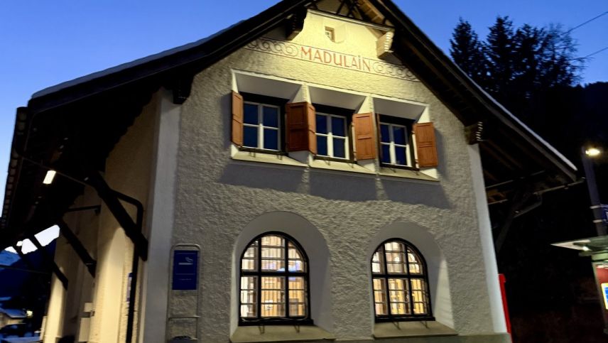 Der Bahnhof ist nicht mehr bedient. Foto: Fadrina Hofmann