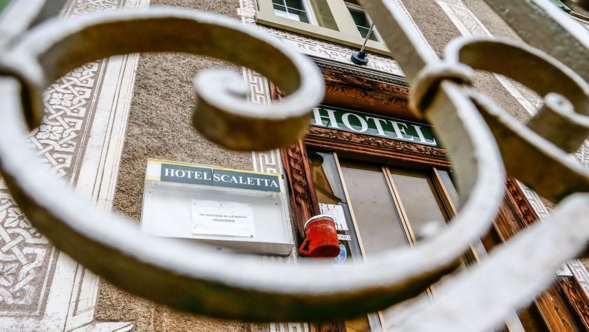 Hotel Scaletta in  S-chanf. Foto: Jon Duschletta  