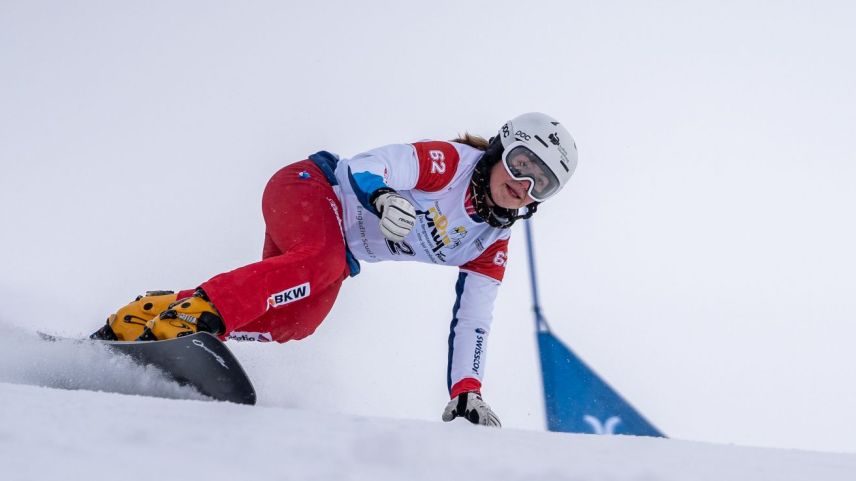 Ricarda Hauser konnte am Samstag in Scuol ihr Weltcup-Debüt feiern (Foto: Dominik Täuber).