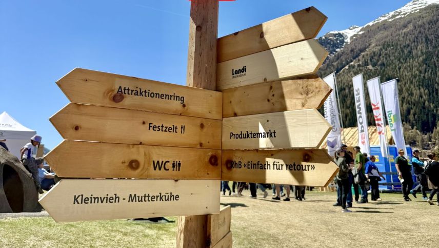 Impressionen von der Agrischa 2026. Foto: Fadrina Hofmann