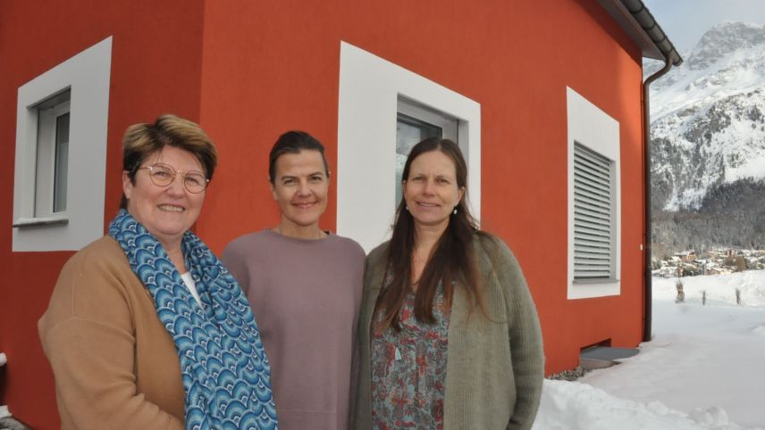 Setzen sich für die Betreuung von Demenzkranken und deren Angehörige ein (von links): Angelina Grazia, Claudia Visinoni und Susanne Woecke (Vorstandsmitglied Claudia Troncana fehlt auf dem Bild). Foto: Marie-Claire Jur