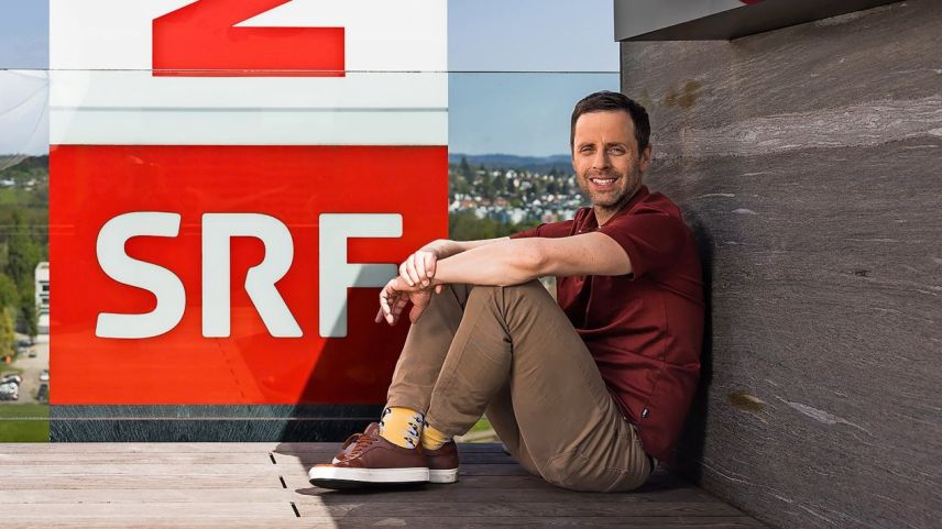 SRF-Meteorologe Gaudenz Flury redet gerne übers Wetter und weiss auch viel dazu. Foto: SRF