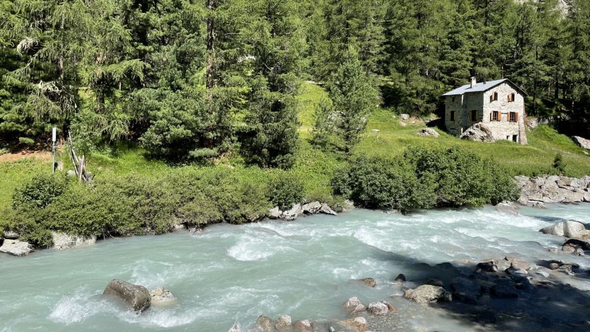 Die Ova Roseg im gleichnamigen Tal vor dem Bergsturz. Foto: Reto Stifel
