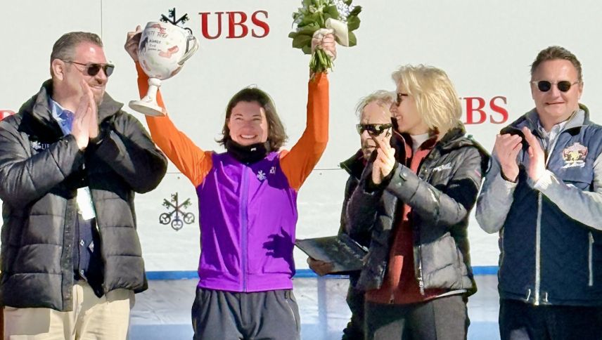 Glückliche Siegerin: Valeria Selina Walther. Foto: Fadrina Hofmann