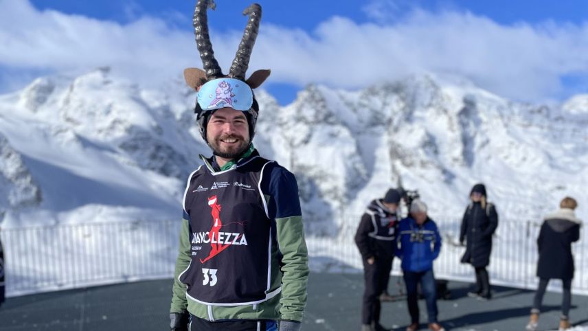 Auch der Unterengadiner Steinbock ist startklar.  Foto: Fadrina Hofmann