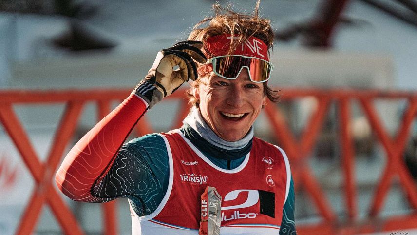 Arnaud du Pasquier bestritt an der «Transju» zwei Landdistanzrennen über 50 und 70 Kilometer in nur zwei Tagen. Foto: Jolypics