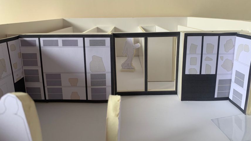 Der Schatz des Klosters, bestehend aus rund 1700 Laaser Flechtsteinen, soll ab nächster Sommersaison im umgebauten Schaulager ausgestellt werden. Modellfoto: Walter Anderau