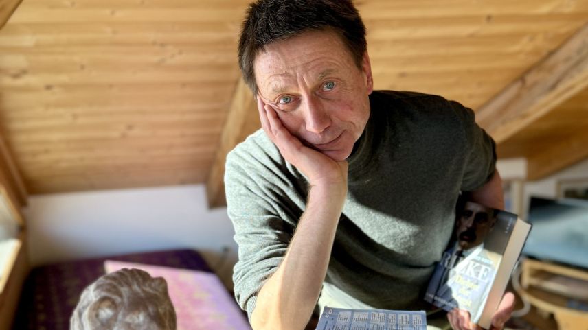 Seit 40 Jahren beschäftigt sich Manfred Koch mit Leben und Werk von Rilke. Foto: Fadrina Hofmann