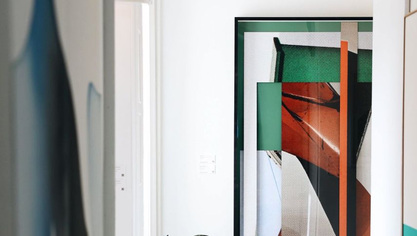 Impression der Ausstellung der Galerie von Bartha an der Nomad. Foto: Galerie von Bartha