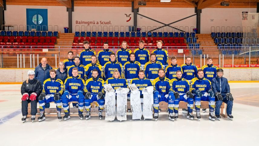 Erste Mannschaft des CdH Engiadina (Foto Saison 2024/25). Foto: Foto Taisch Scuol