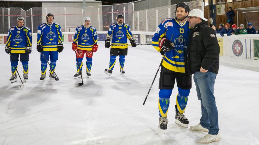 Raeto Raffainer bedankt sich bei Organisator Daniel Pita.