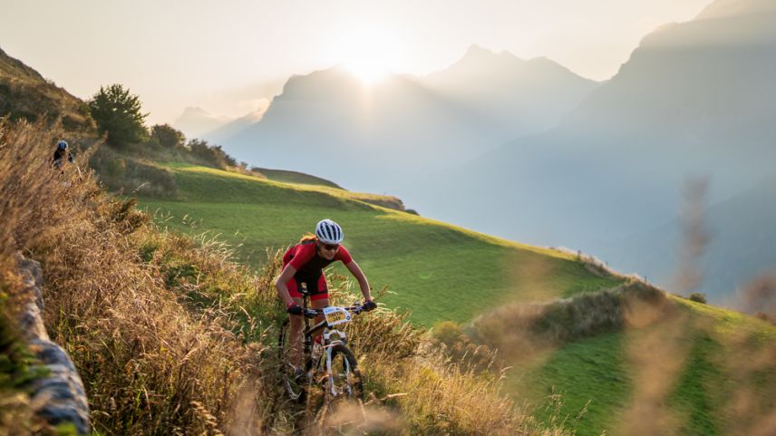 Am Samstag findet bereits der 20. Nationalpark Bike-Marathon statt (Foto: Engadin Samnaun Val Müstair).