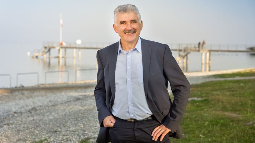 Emil Müller ha chattà ün nouv dachasa illa Svizra Orientala (fotografia: mad).