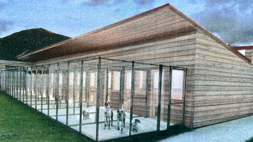 Es bleibt bei der Vision des Tierheims. Illustration: Renato Maurizio Architekten