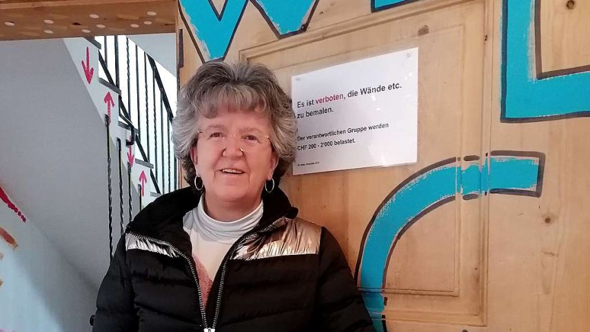 Fina Bellini kennt das Haus in- und auswendig. Sie hat das Ferienheim während zwanzig Jahren als Hauswartin betreut. Foto: Denise Muchenberger