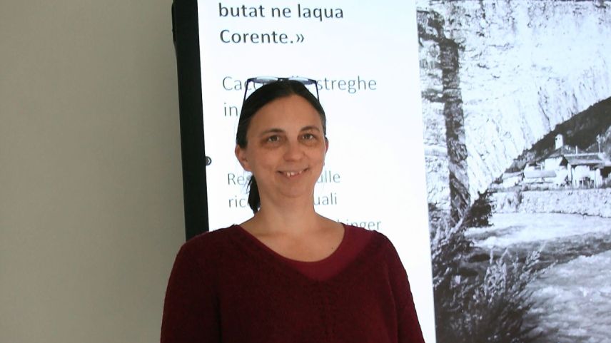 Kulturforscherin und Referentin Antonia Bertschinger. Foto: Ester Mottini