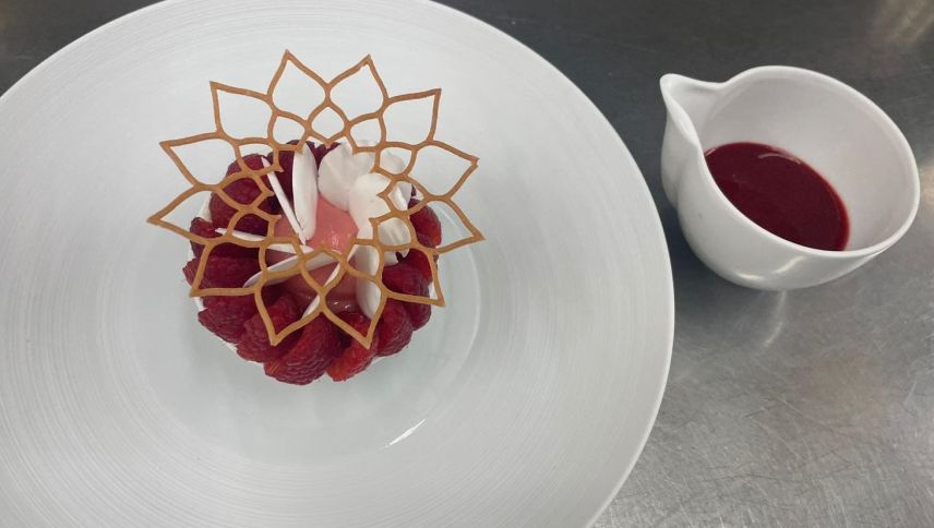 Das Auge isst mit. Foto: Badrutt's Palace Hotel