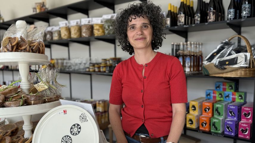 Iolanda Silva in sia nouva Butia Randulina. fotografia: Fadrina Hofmann