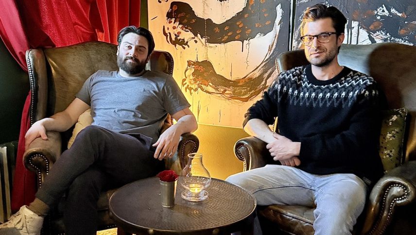 Mic Schneider und Martin Camichel. Foto: Fadrina Hofmann