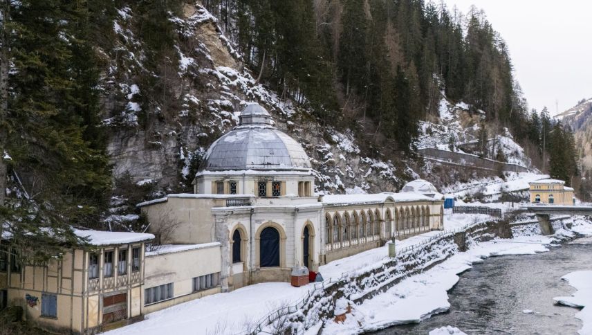 La Büvetta es serrada daspö 20 ons per motivs da sgürezza. fotografia: Mayk Wendt