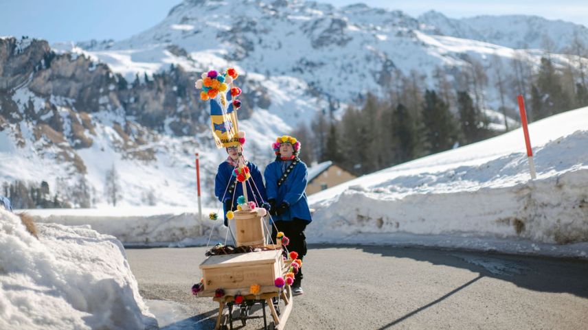 Chalandamarz in der Val Fex. Foto: Katja Meuli