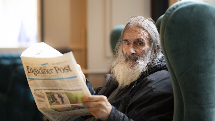Adolf Haeberli ist am 15. November im Alter von 91 Jahren in seinem Haus in St. Moritz verstorben. Foto: Mayk Wendt